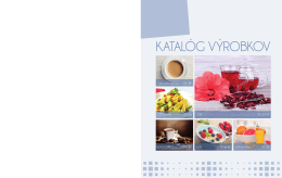 KATALÓG VÝROBKOV - AG FOODS Group as