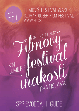 2012 - Filmový festival inakosti