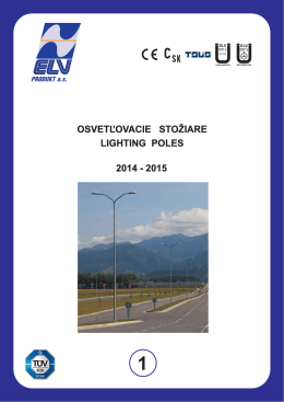 stožiare ulično-diaľničné osud poles for roads and
