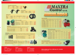 Maxtra Control Akcia 2014.indd
