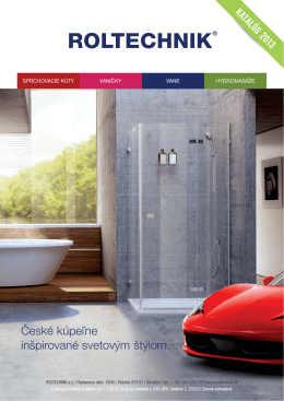 sprchovacie kúty - Sprchové kouty, vany, vaničky a hydromasáže