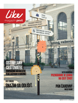 LIKE magazín 05/2012 PDF - Paneurópska vysoká škola