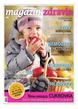November 2013 - Magazín Zdravia