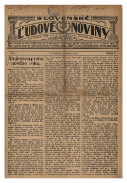 Slovenské ľudové noviny 02.01.1914