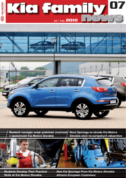 Students Develop Their Practical Skills At Kia Motors Slovakia