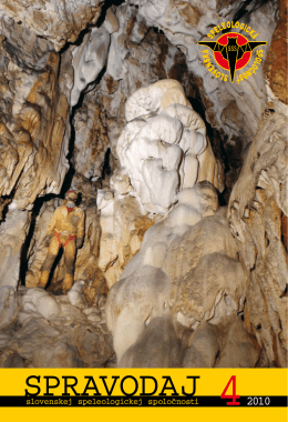 Stiahnuť knižku - Slovenská speleologická spoločnosť