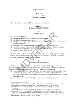 Pracovný návrh zákona o cestnej doprave - tlač.pdf