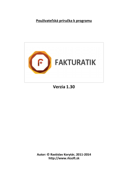 Fakturatik - RK Software