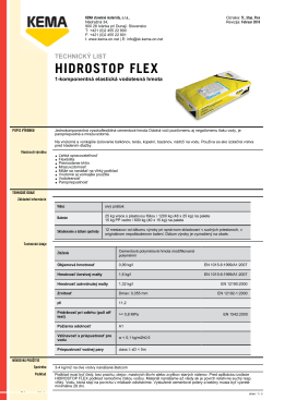 HIDROSTOP FLEX