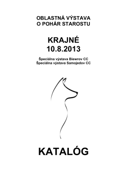 KATALÓG - dogshow.sk