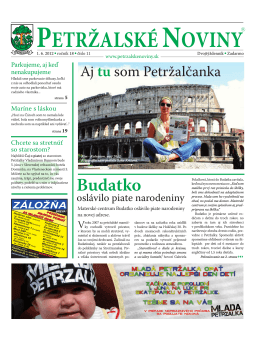 23.06.2012 - Petržalské Noviny