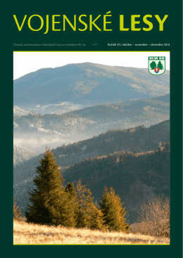 november – december 2013 - Vojenské lesy a majetky SR, š.p.
