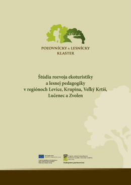 8 Stratégia rozvoja ekoturistiky a lesnej pedagogiky