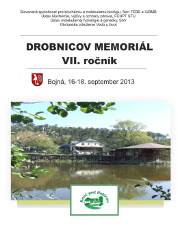 Untitled - DROBNICOV MEMORIÁL 7. ročník