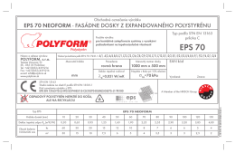 EPS 70 - POLYFORM, sro