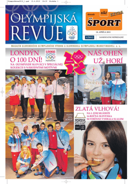 Olympijská revue 1/2012 - Slovenský olympijský výbor