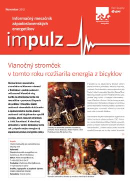 impulz, Informačný mesačník ZSE (strana 23 – 24)