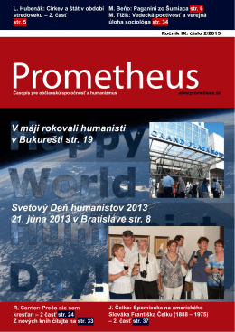 Prometheus 2/2013 Stiahnite si (pdf)