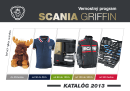Scania Griffin_Katalóg 2013