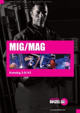 katalóg MIG/MAG