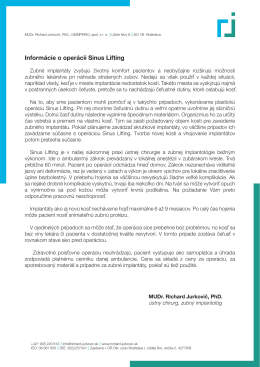 Stiahni súbor (PDF) - MUDr. Jurkovič, PhD., MPH
