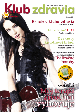 Jar 2011 PDF - Klub zdravia Walmark