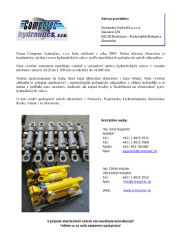 Compotec hydraulics 2014-SK