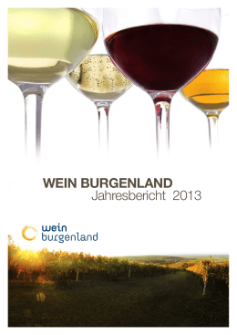 WEIN BURGENLAND Jahresbericht 2013