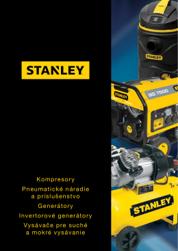 Katalog náradia Stanley - stanley