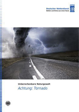 Achtung: Tornado - Deutscher Wetterdienst