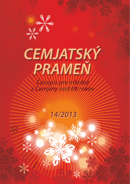 Cemjatský prameň zima 2013 č.14