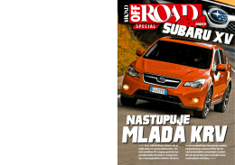 Nastupuje - Subaru Slovakia