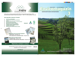 Biopotravinou roka 2011 - Slovenská agentúra životného prostredia