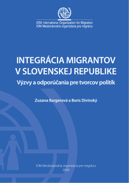 Integrácia migrantov v Slovenskej republike