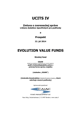 EVOLUTION Value Funds