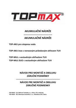 TOPmax TOP-AKU inox, TOP-AKU, TOP-MUL