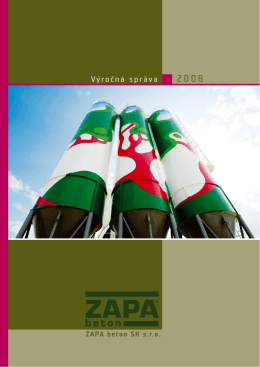 2008 - ZAPA beton as