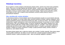 Webdizajn teoreticky, pdf