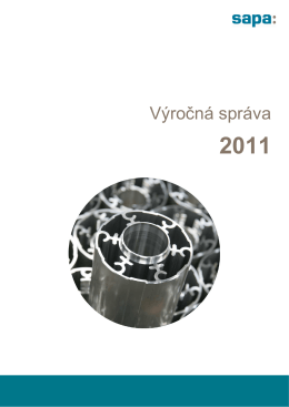 Sapa Profily_Vyrocna sprava_2011_SK_OUT