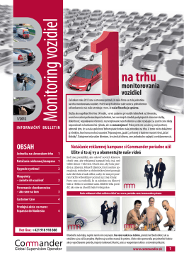 Bulletin I/2012