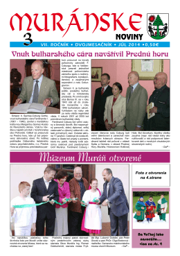 Muránske noviny 3/2014