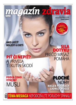 Máj 2014 - Magazín Zdravia