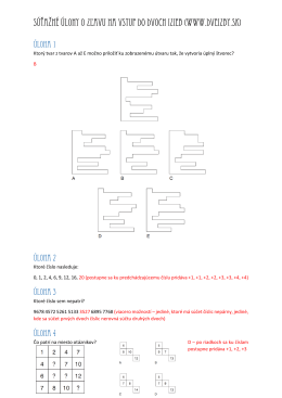 Vysledky hry z 22.2.2015