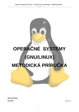 Operačné systémy teória (GNU/Linux)