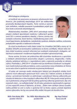 slovenská spoločnosť všeobecného lekárstva pre dospelých sls