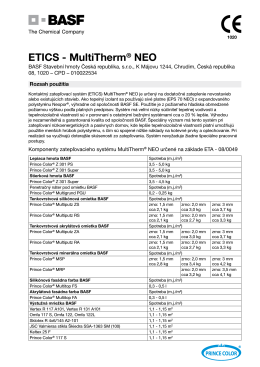 ETICS - MultiTherm® NEO