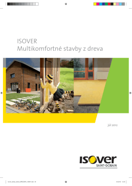 ISOVER Multikomfortné stavby z dreva