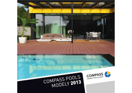 COMPASS POOLS MODELY 2013 - bazeny