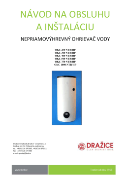 OKC 250–1000 NTR/HP