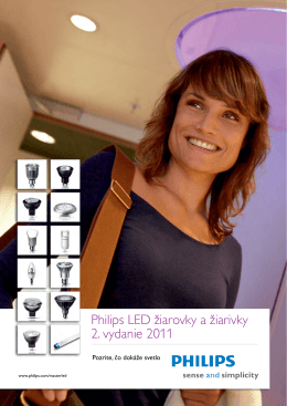 Philips LED žiarovky a žiarivky 2. vydanie 2011